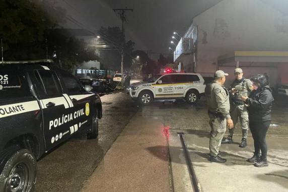 Conforme a BM, crime foi motivado por um desentendimento durante o evento; uma pessoa foi presa