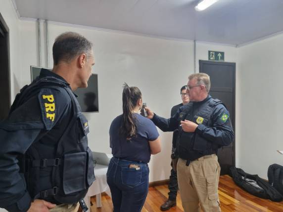 PRF desenvolve ação de educação para o trânsito em Panambi