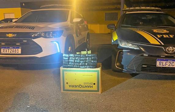 Mãe, que já tem extensa ficha criminal, foi levada pela PM à Delegacia de Polícia de Itapema