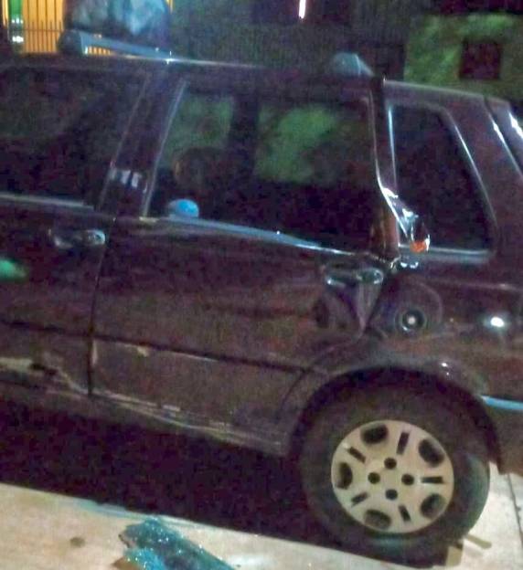 O acidente ocorreu no bairro Duque de Caxias em São Luiz Gonzaga