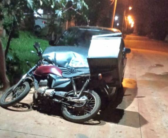 O acidente ocorreu no bairro Duque de Caxias em São Luiz Gonzaga