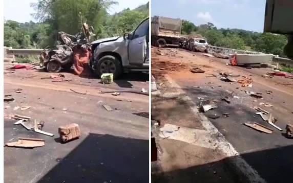 Cerca de 9 viaturas foram encaminhadas para o local do acidente. Segundo Tiago Carrijo, diretor do Samu, há muitas vítimas em estado grave.