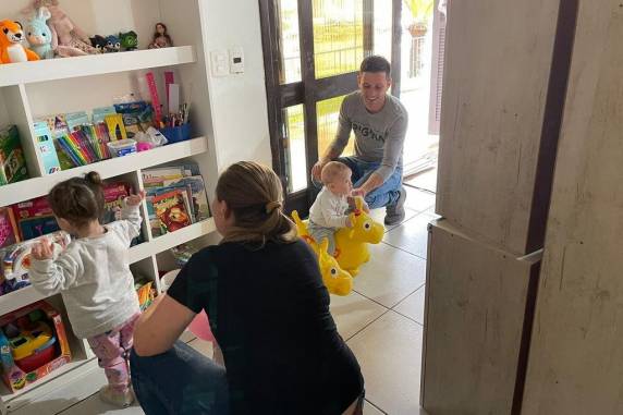 Voluntários de Sananduva recuperam escola de Roca Sales destruída pela enchente - foto 3