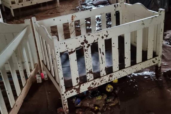 Voluntários de Sananduva recuperam escola de Roca Sales destruída pela enchente - foto 6