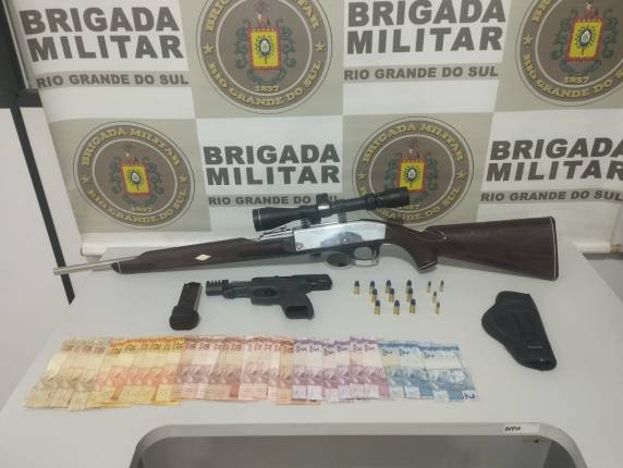 A ação policial foi da Brigada Militar