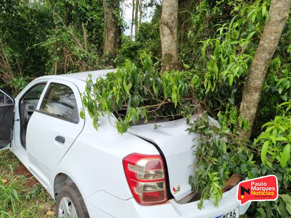 Saída de pista deixa homem ferido na RS-342 em Três de Maio - foto 3