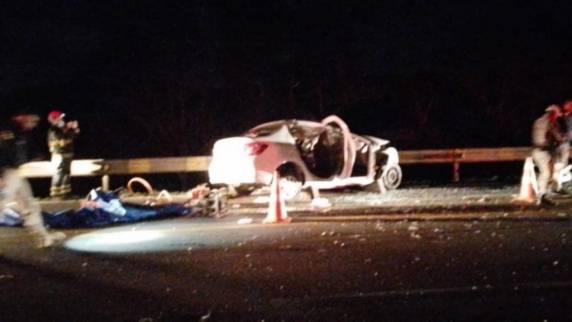 A vítima fatal foi a condutora de um Logan, que transitava no sentido interior/capital e invadiu a pista contraria, ela morreu no local,.