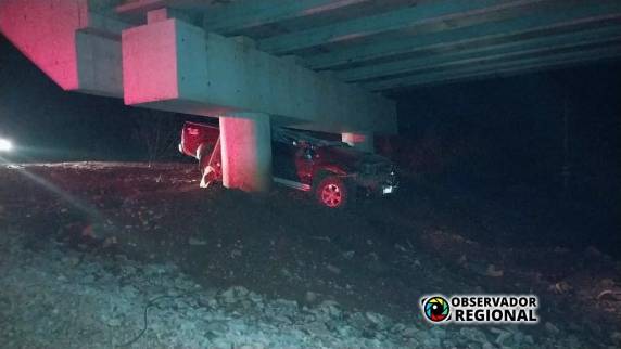 O acidente aconteceu durante a madrugada deste domingo no trajeto entre Braga e Campo Novo