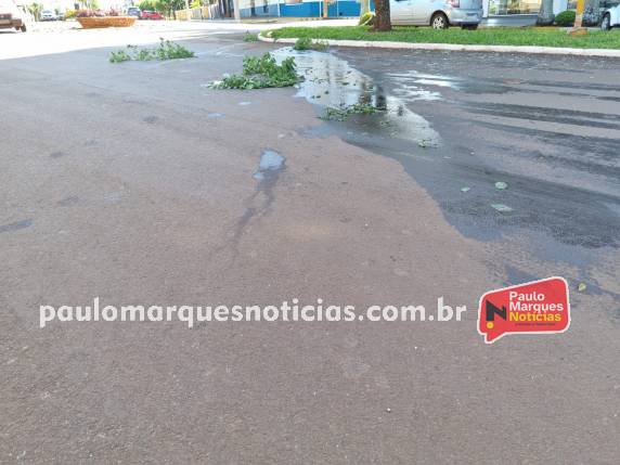 Motorista bate veículo contra árvore no canteiro central da Av. Uruguai, em Três de Maio - foto 3