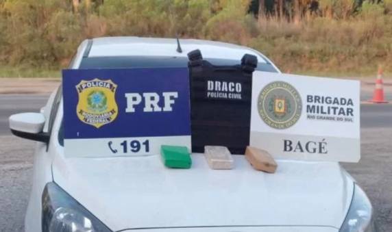 ''O traficante sofre de câncer, por isso tinha autorização para utilizar o veículo. O tratamento era em Pelotas e ele se aproveitou disso para traficar'', declarou o delegado.