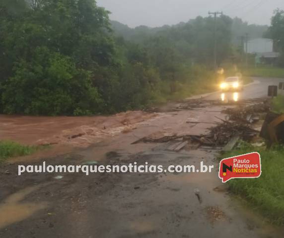 Chuvas na região chegaram a atingir 170 milímetros até o momento