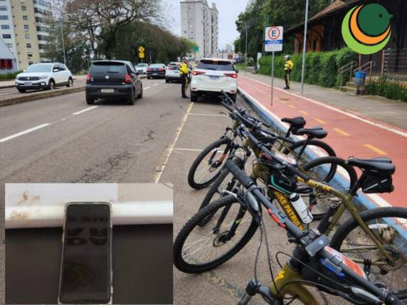 Os Policiais perceberam rapidamente que o fluxo de motocicletas diminui bastante no local.