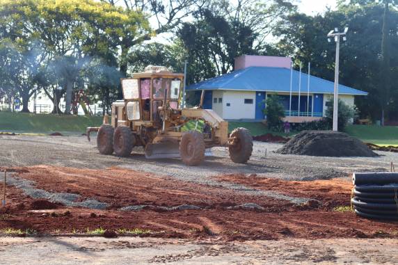Seguem as obras no Centro Poliesportivo Municipal de Três de Maio - foto 2