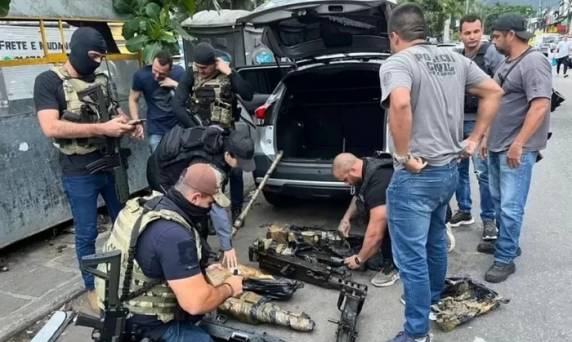 Ao todo, 21 armas haviam desaparecido no dia 10 de outubro e, até agora, 17 já foram recuperadas