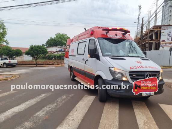 Casal é atropelado no Centro de Três de Maio - foto 4
