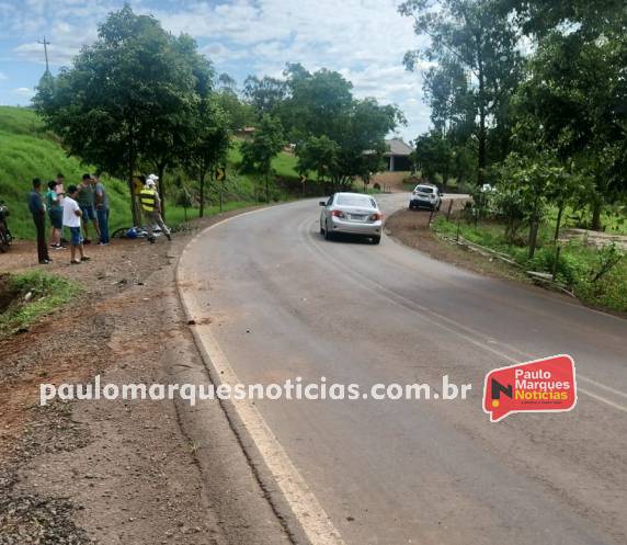 Colisão entre carro e moto deixa uma vítima fatal na RSC-472 em Nova Candelária - foto 3