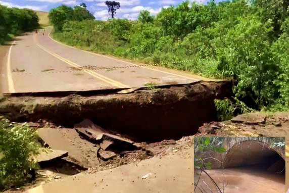 Devido à magnitude do ocorrido, não é possível estabelecer um prazo definitivo para a reabertura do trecho.