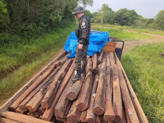 Policiais Militares do 3° Batalhão Ambiental da Brigada Militar de São Luiz Gonzaga atuam na operação SULMaSSP