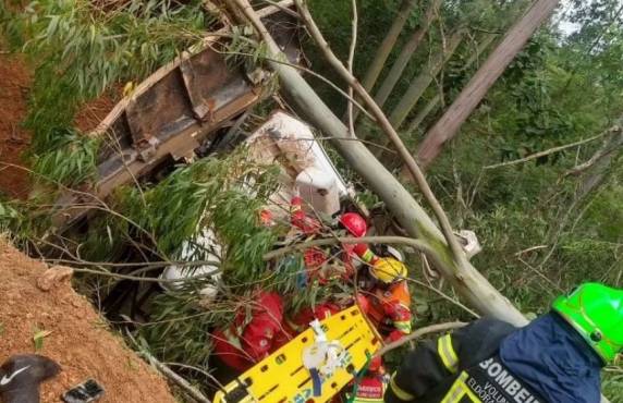 Acidente ocorreu em uma estrada nas proximidades da BR-290