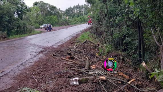 Acidente de trânsito deixou um veículo destruído neste sábado na ERS-330 em Redentora - foto 3