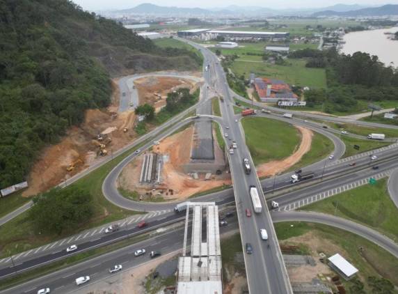 DNIT alerta para alteração de tráfego na BR-101/SC, em Navegantes, nesta semana - foto 2