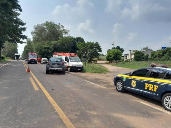 Acidente ocorreu no km 390 da BR 287.