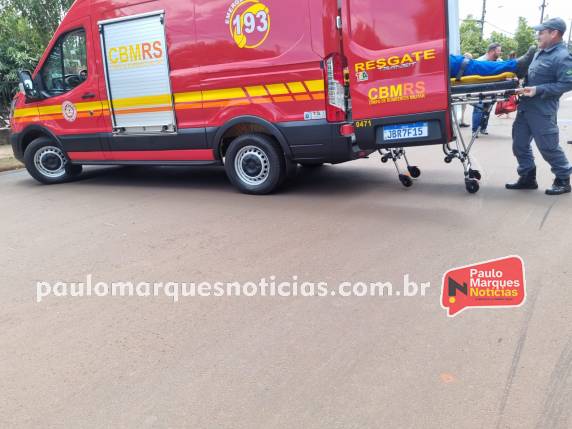 Colisão entre carro e moto deixa motociclista ferido em Três de Maio - foto 4