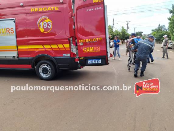 Colisão entre carro e moto deixa motociclista ferido em Três de Maio - foto 2