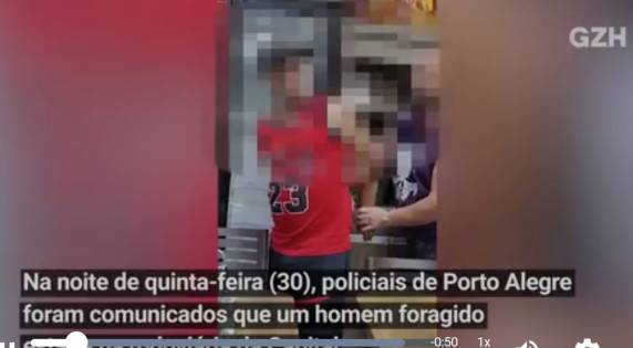 Duas policiais, vestidas como civis, localizaram o homem e chamaram reforços para efetuar a prisão preventiva