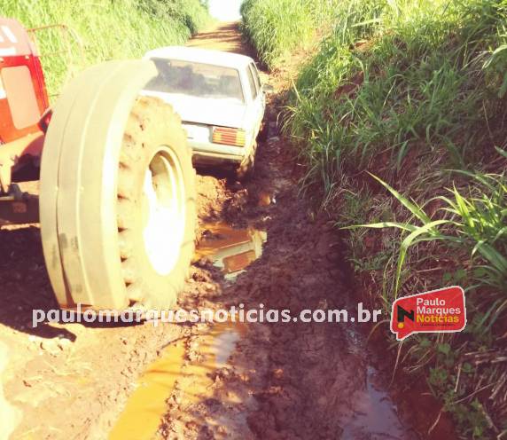 Travessão que liga a comunidade com a BR-472 encontra-se em situação deplorável