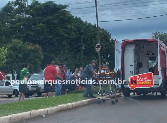 Rapaz atravessava a avenida sobre uma faixa de pedestre quando ocorreu o acidente