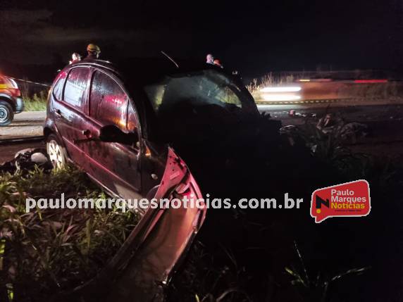 Colisão frontal entre veículos deixa dois mortos na BR-472 em São José do Inhacorá - foto 2