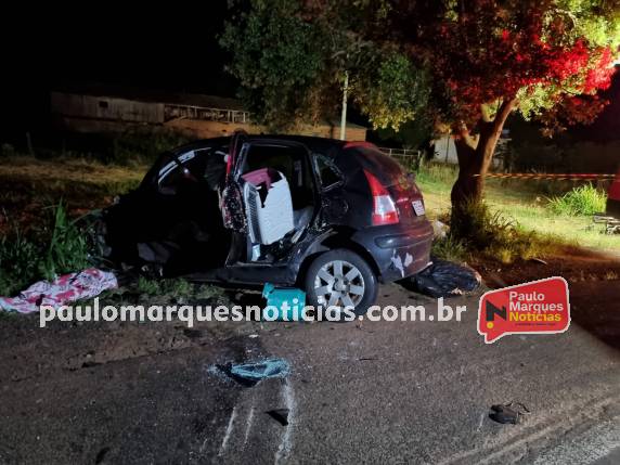 Colisão frontal entre veículos deixa dois mortos na BR-472 em São José do Inhacorá - foto 3