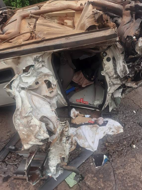 Condutor fica ferido em colisão frontal na RSC-472, em Tenente Portela - foto 4