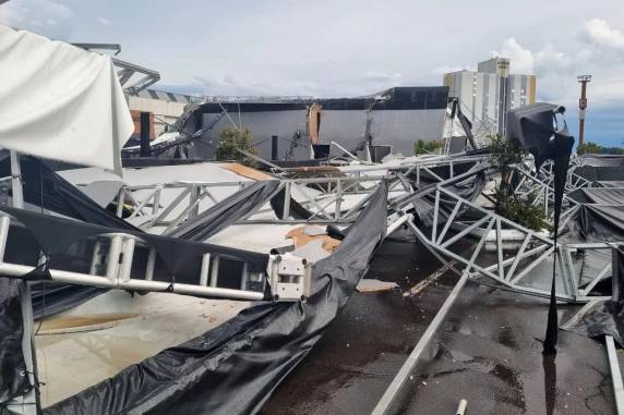 Após virada no tempo, chuva provoca estragos em diversas cidades do RS - foto 2