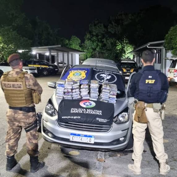 48 kg de cocaína escondidos na lataria são localizados em ação conjunta PRF e Polícia Militar - foto 5