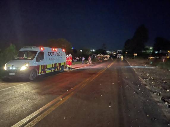 Acidente deixa quatro pessoas feridas na BR-386 em Soledade - foto 3