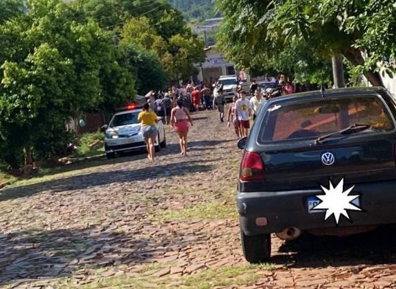O primeiro homicídio de 2024 foi registrado por volta das 16h45, deste sábado em Santo Ângelo. 