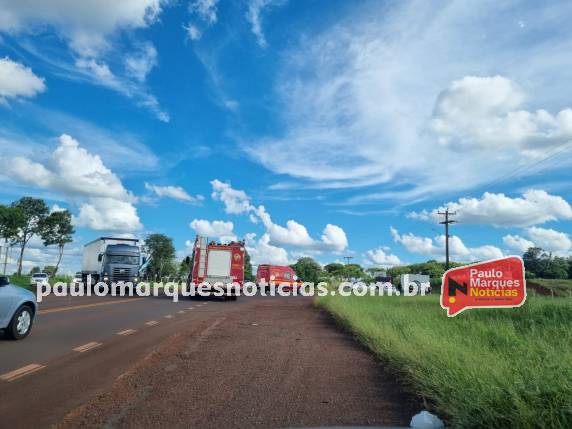 Acidente de trânsito deixa motociclista ferido na RS-342 em Três de Maio - foto 4