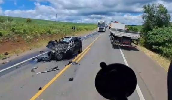 Ocorrência foi registrada por volta de 12h40 desta terça-feira.