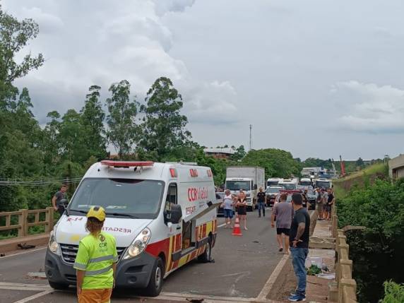 Homem morador de Três de Maio morre em acidente de trânsito na BR-386, em Estrela - foto 4