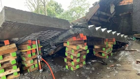 Prefeitura informou que a "irá adotar as medidas necessárias e acompanhar a apuração dos fatos". Obras ocorrem na Escola Municipal Giuseppe Sette, em Concórdia.
