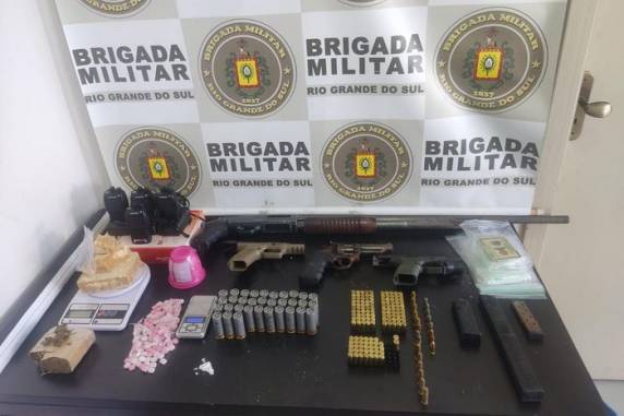 Um dos suspeitos estava em prisão domiciliar