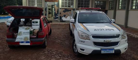 Apreensão aconteceu na madrugada deste sábado (20)