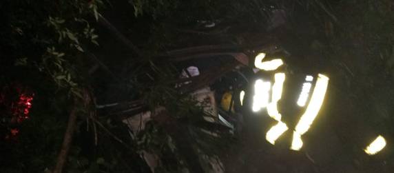 Thiago Rodrigo Genari, 44 anos, era condutor de um Audi A3 que saiu da pista na altura do Km 125. Mais duas pessoas ficaram feridas