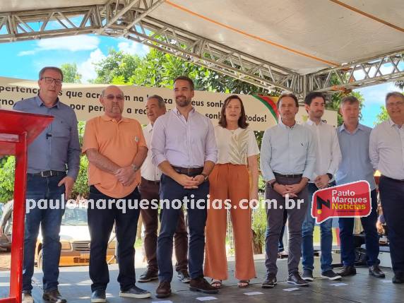 Governador Eduardo Leite assina ordem de serviço para início de obra do acesso asfáltico em Alegria - foto 3