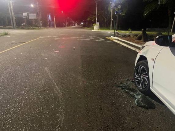 Guarnição levava menino convulsionando ao Hospital Municipal, quando aconteceu o acidente