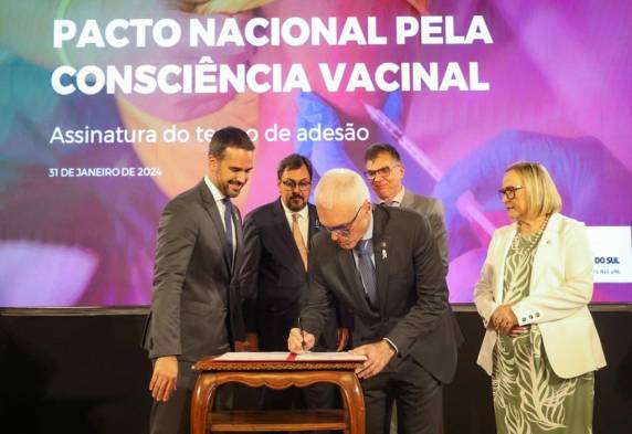 Evento marca adesão do MPRS ao Pacto nacional pela Consciência Vacinal - foto 2