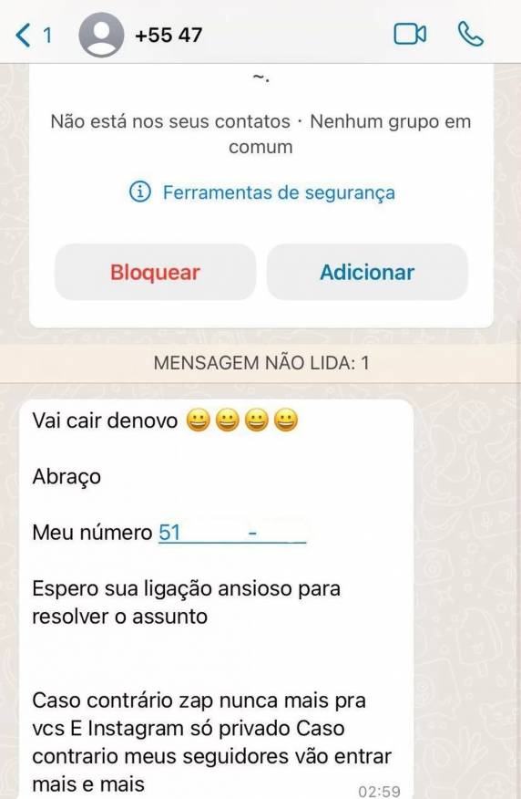 Empresários de Porto Alegre são chantageados após terem conta de WhatsApp invadida; entenda como funciona o golpe - foto 3