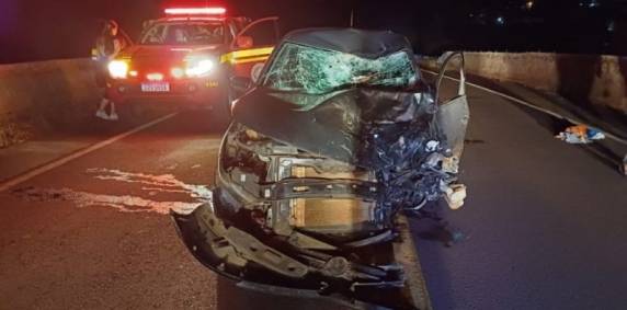 Mulher morre vítima de acidente que envolveu três veículos na BR-468, em Três Passos - foto 3